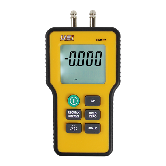 ELECTRONIC MANOMETER W/CASE - Pressure Testing Equipment